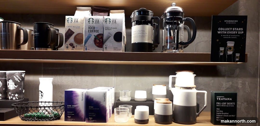 Starbucks Merchandise Display