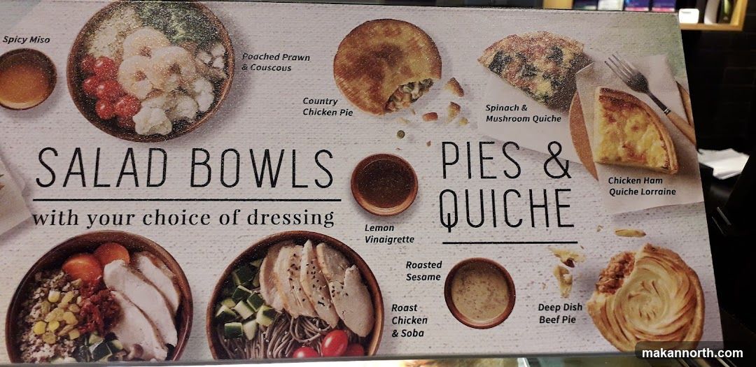 Salad Bowls, Pies & Quiche