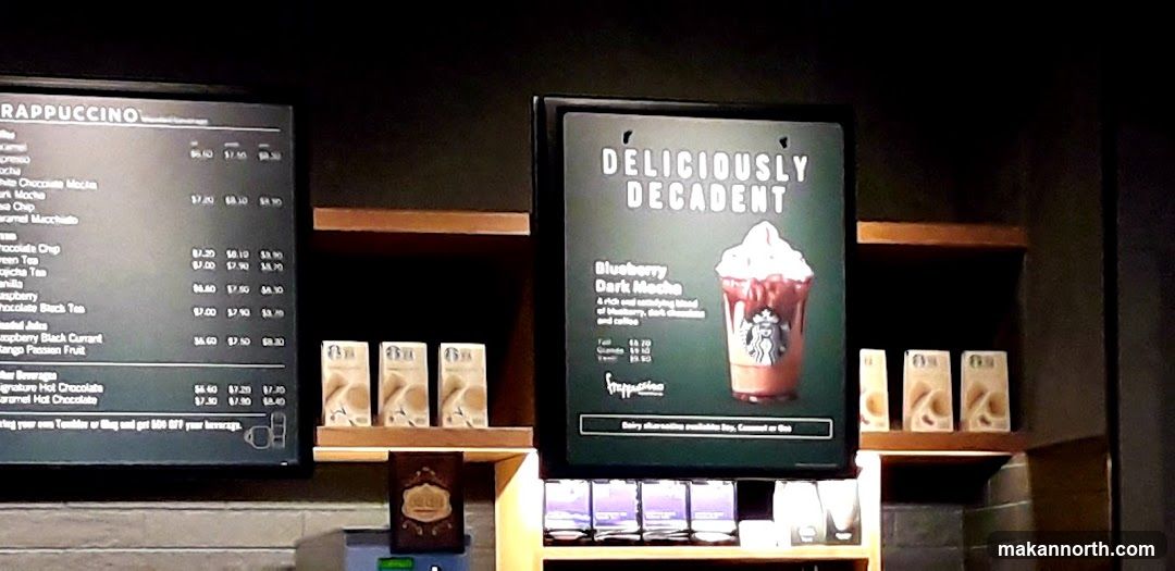 Starbucks Menu Board