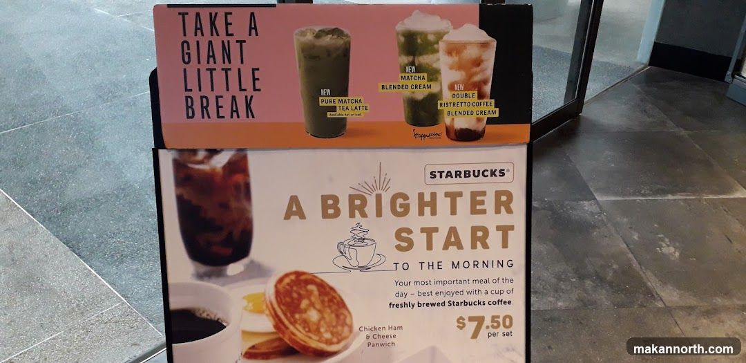 Starbucks Menu Board
