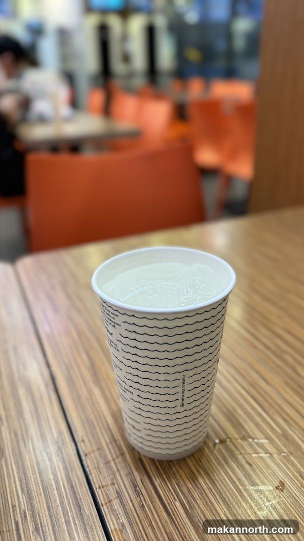 Cup of Ice Water on Table