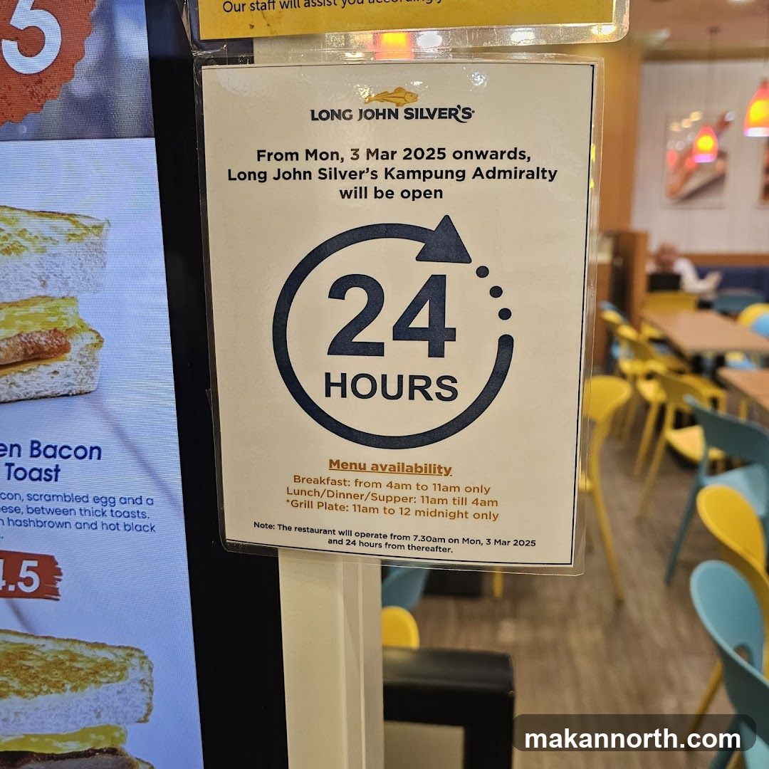 Long John Silver's 24 Hours Announcement