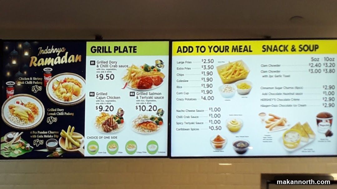 Ramadan Grill Plate Menu