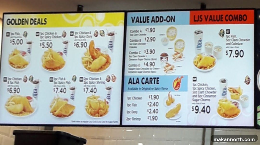 LJS Menu
