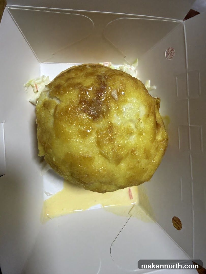 Fried Food Item in Takeout Box