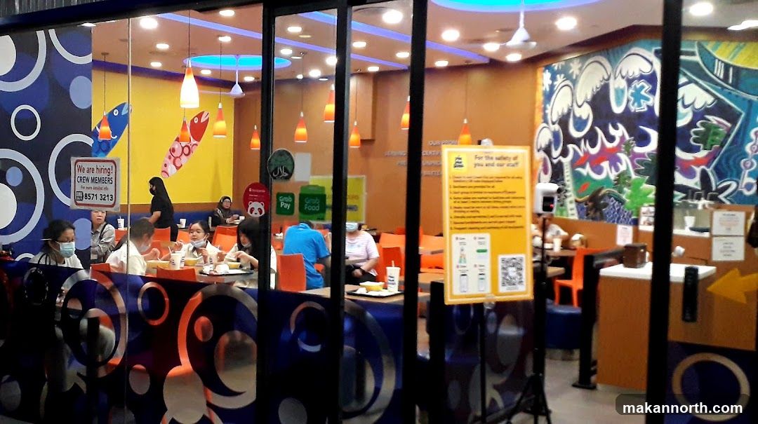Restaurant Interior with Diners