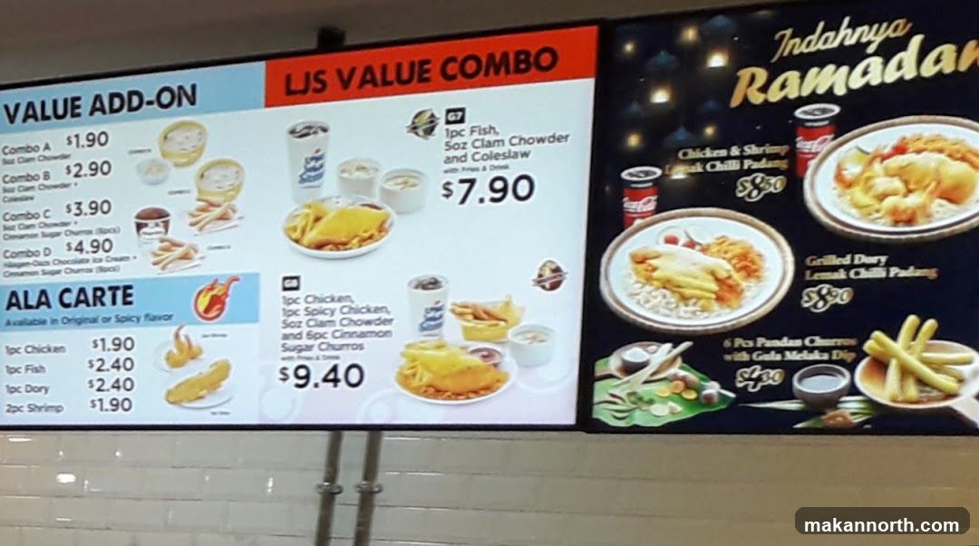 LJS Value Combo Menu