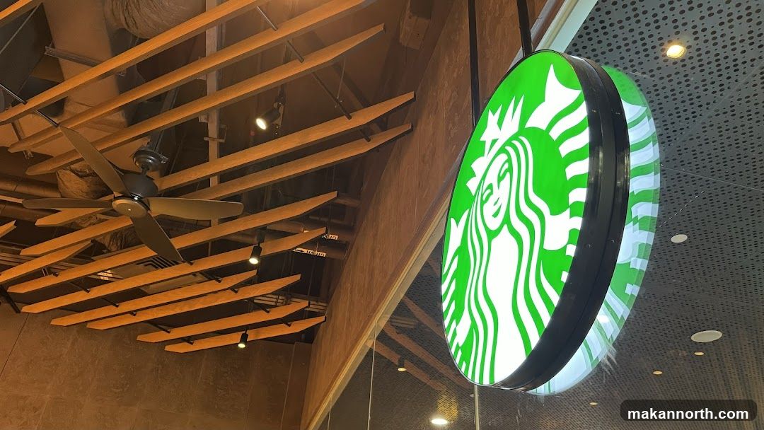 Starbucks Logo and Interior