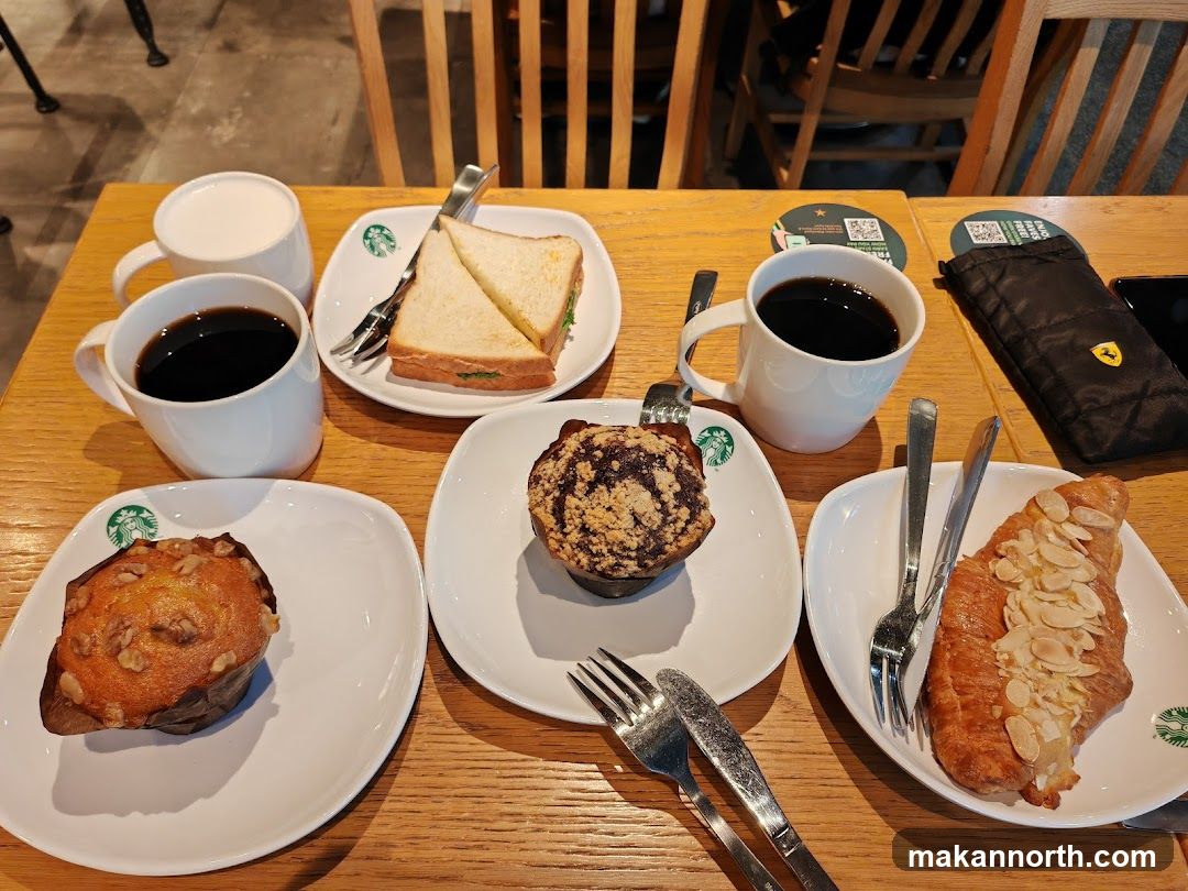 Starbucks Breakfast Spread
