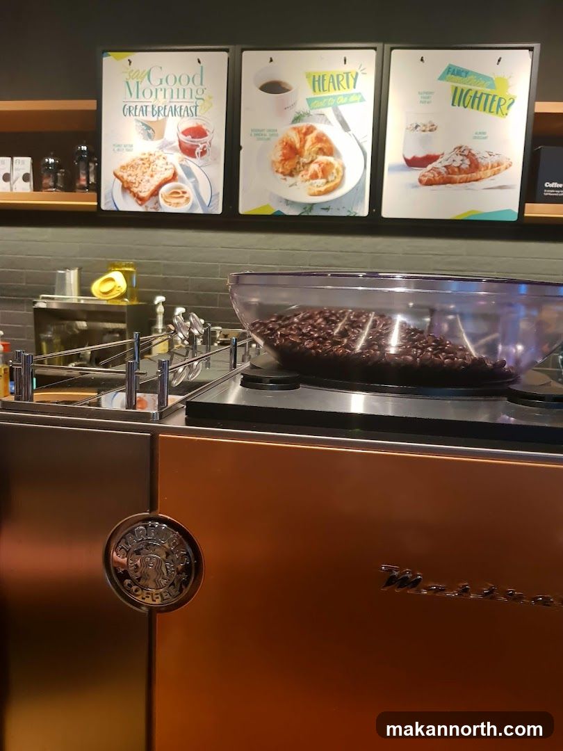 Starbucks Breakfast Display