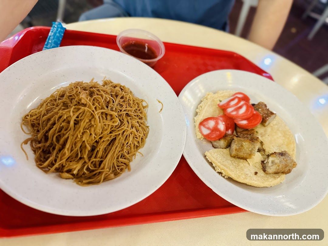 Fried Noodles and Savory Snack