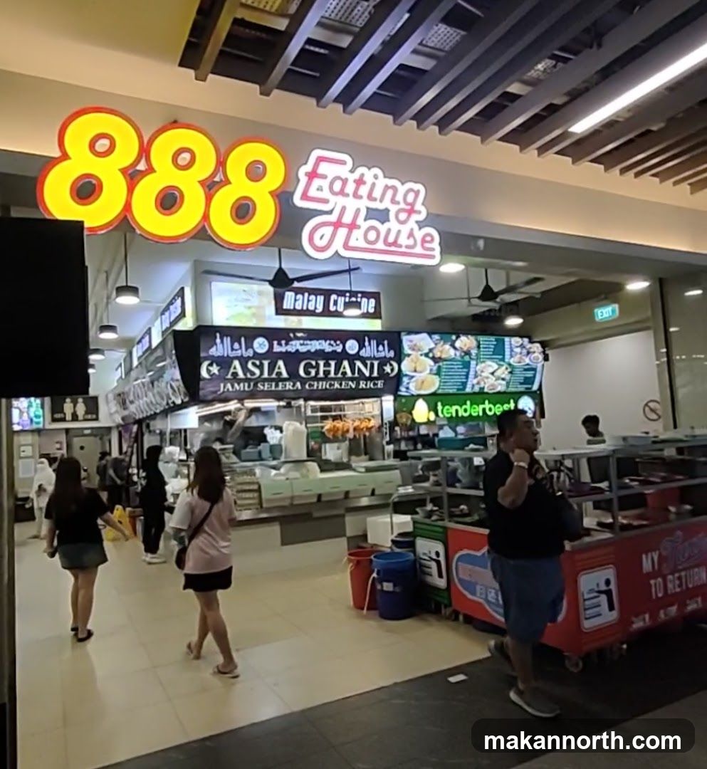 Food court stalls
