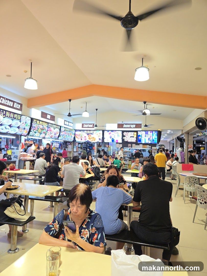 Busy Food Court