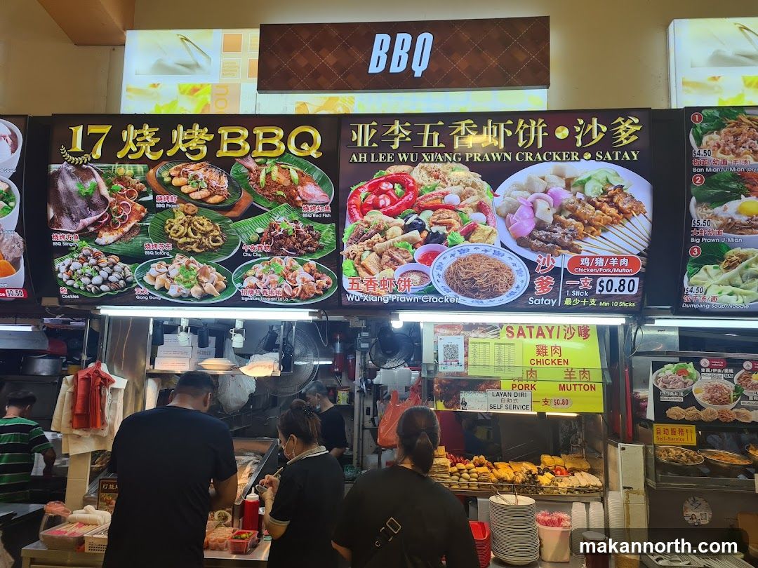 Food Stall Menu