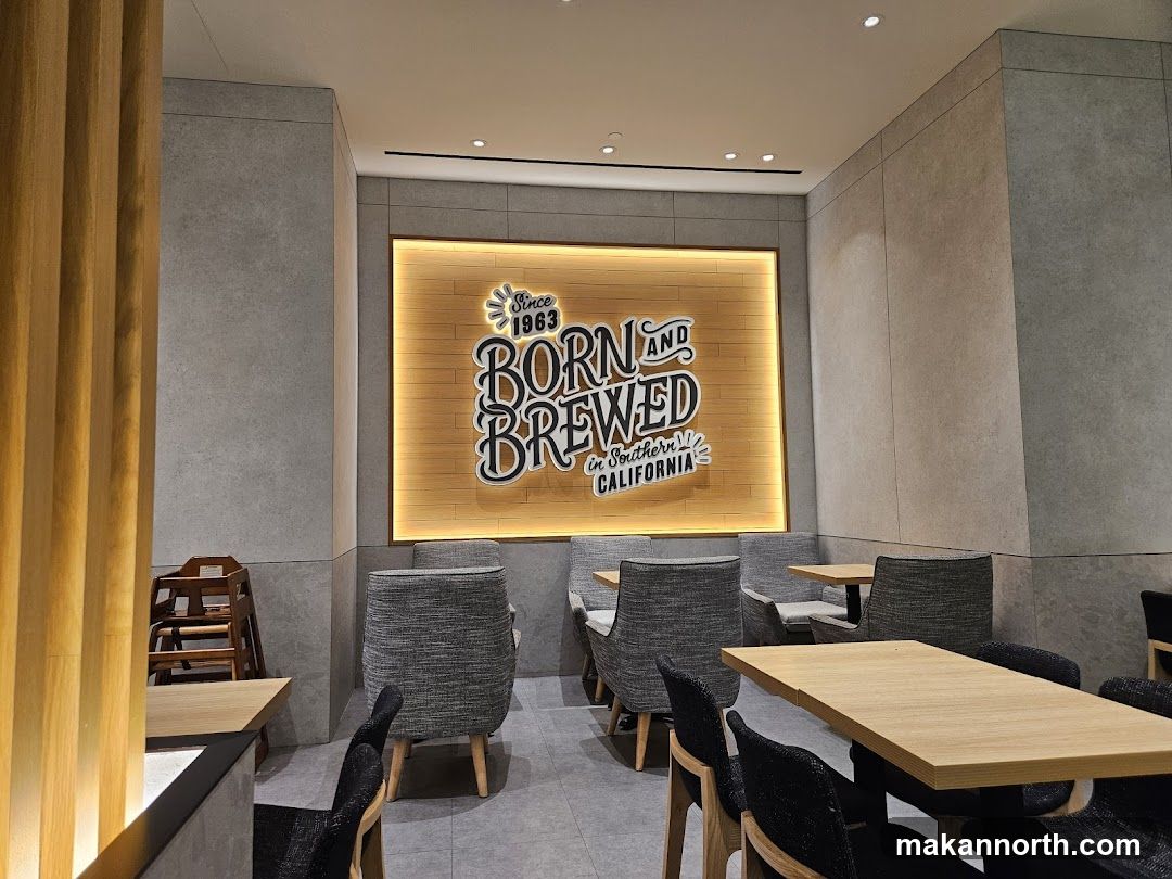 Restaurant Interior with Branding