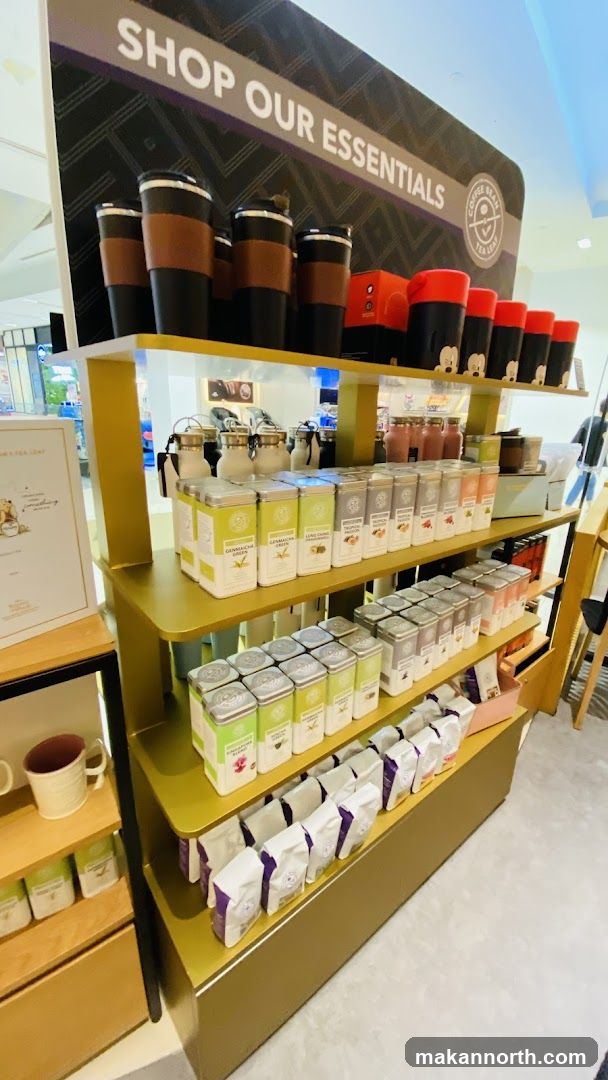 Coffee Bean & Tea Leaf Merchandise Display