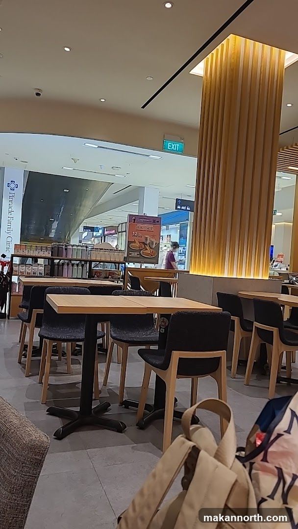 Cafe Interior with Seating