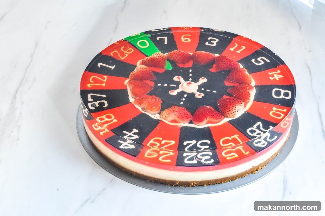 Roulette Wheel Cake