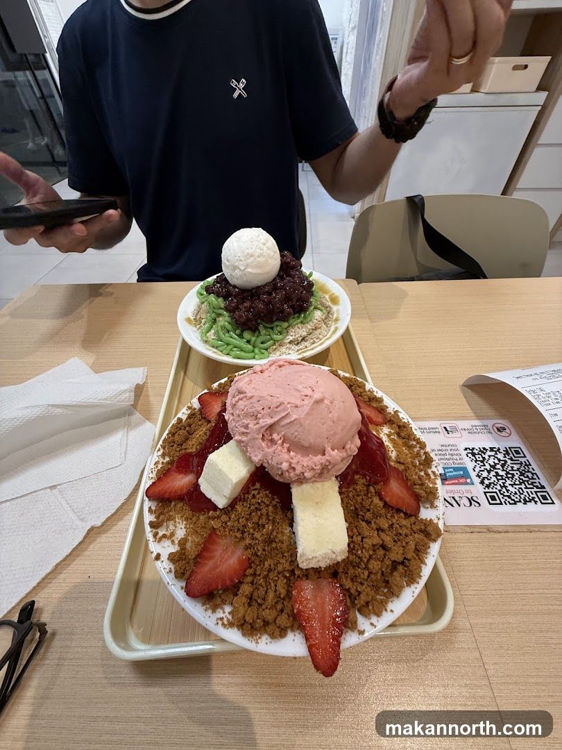 Desserts on a Tray