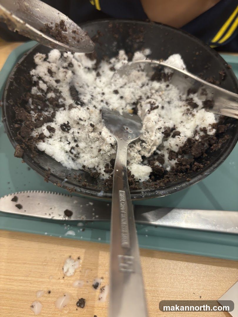Dessert with Cookies and Cream