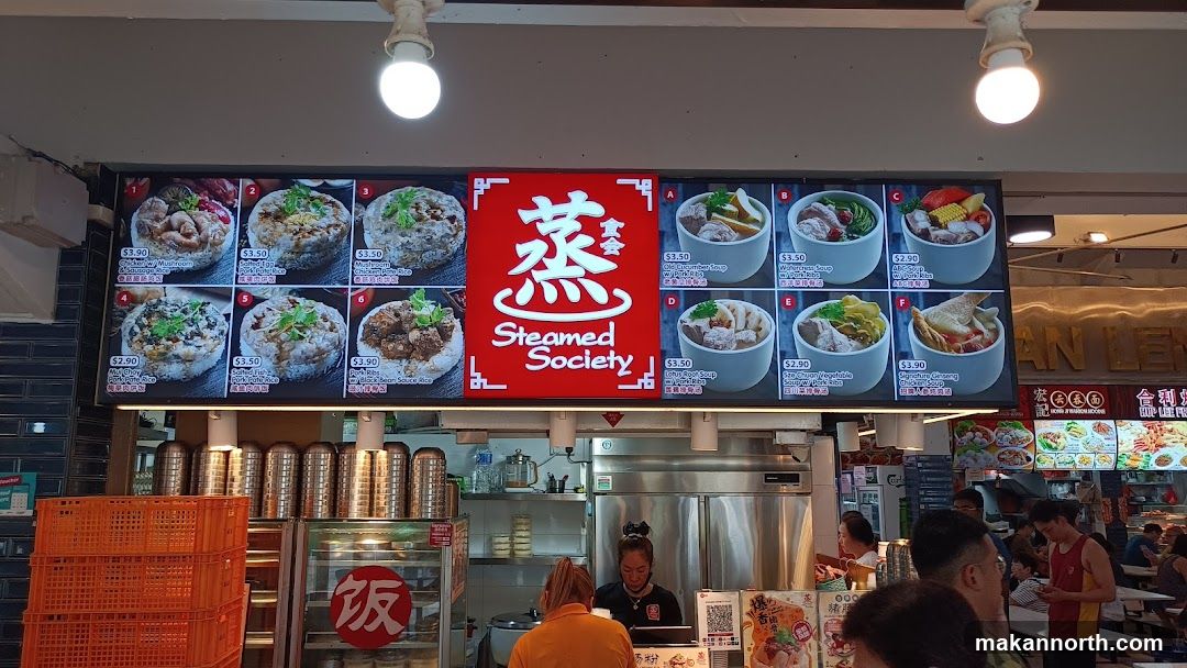 Steamed Society Menu