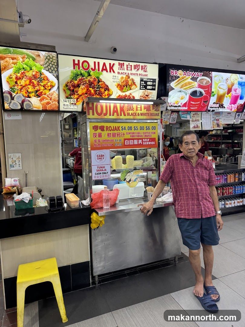 Hojak Black & White Rojak Stall