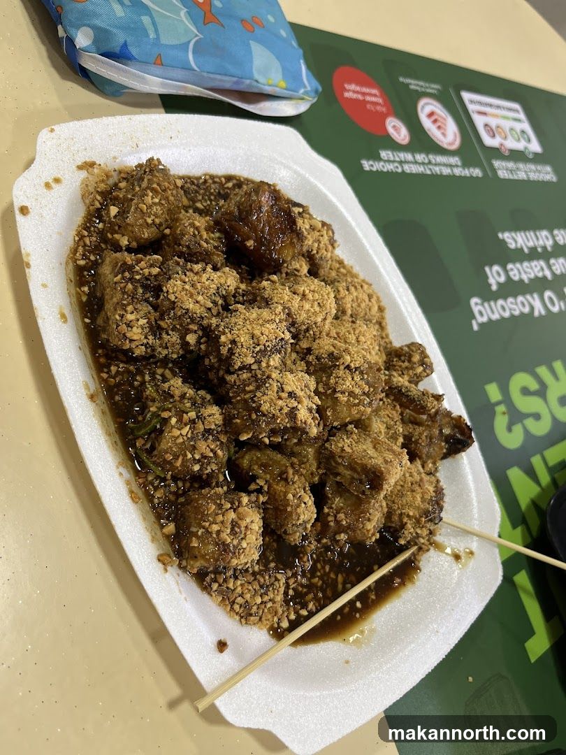 Food Dish with Peanuts