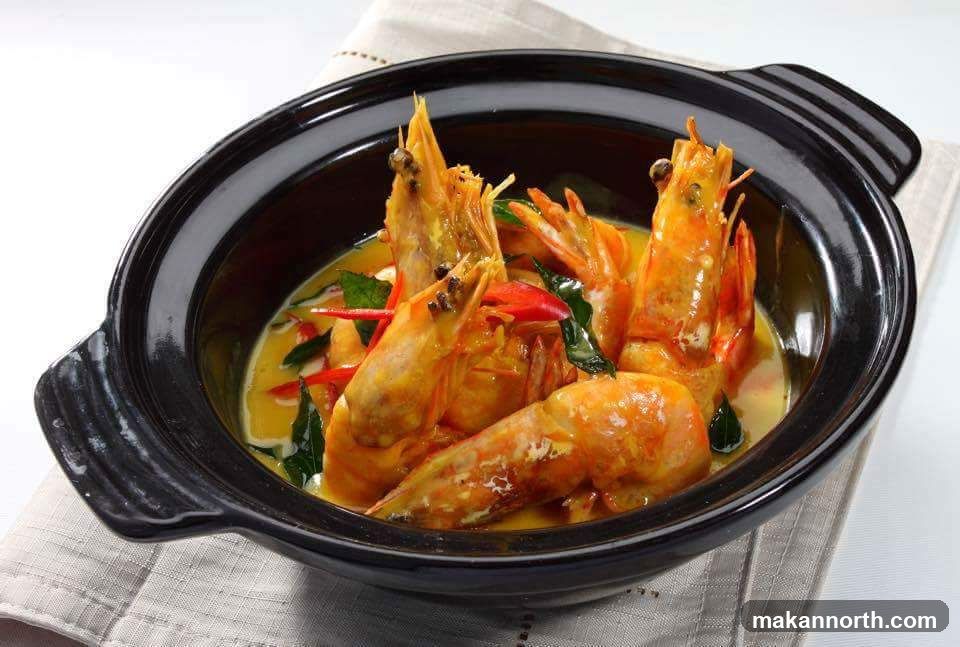Curry Prawns