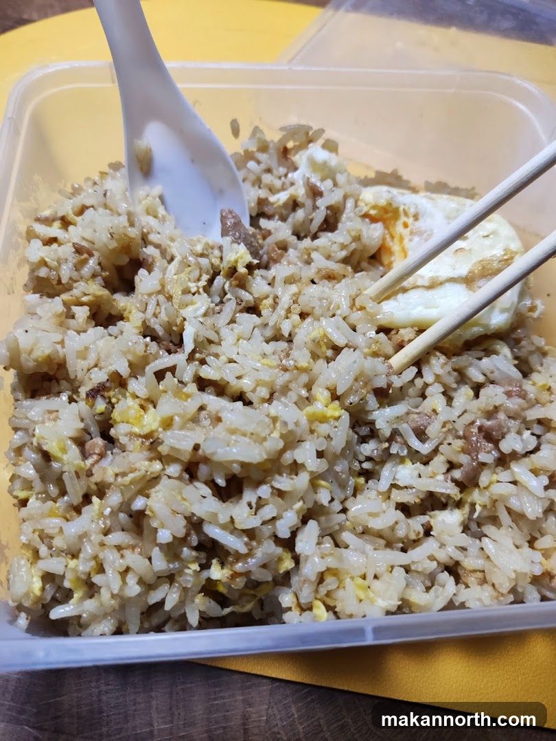 Fried Rice with Egg and Meat