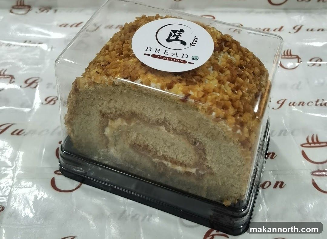 Slice of Swiss Roll Cake