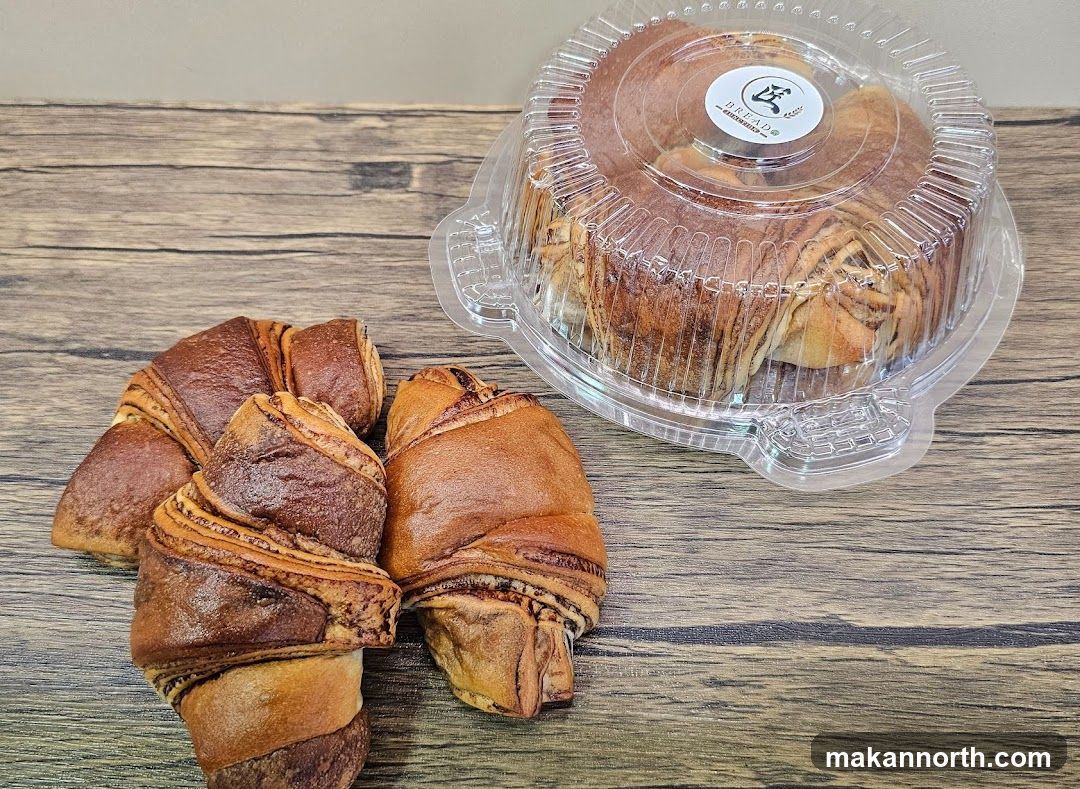 Chocolate Swirl Bread and Croissants
