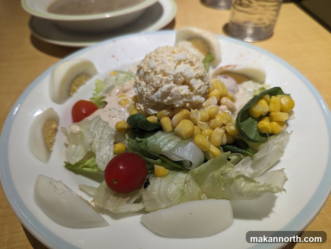 Egg Salad with Corn and Tomatoes