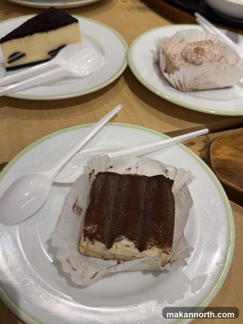 Desserts on Plates
