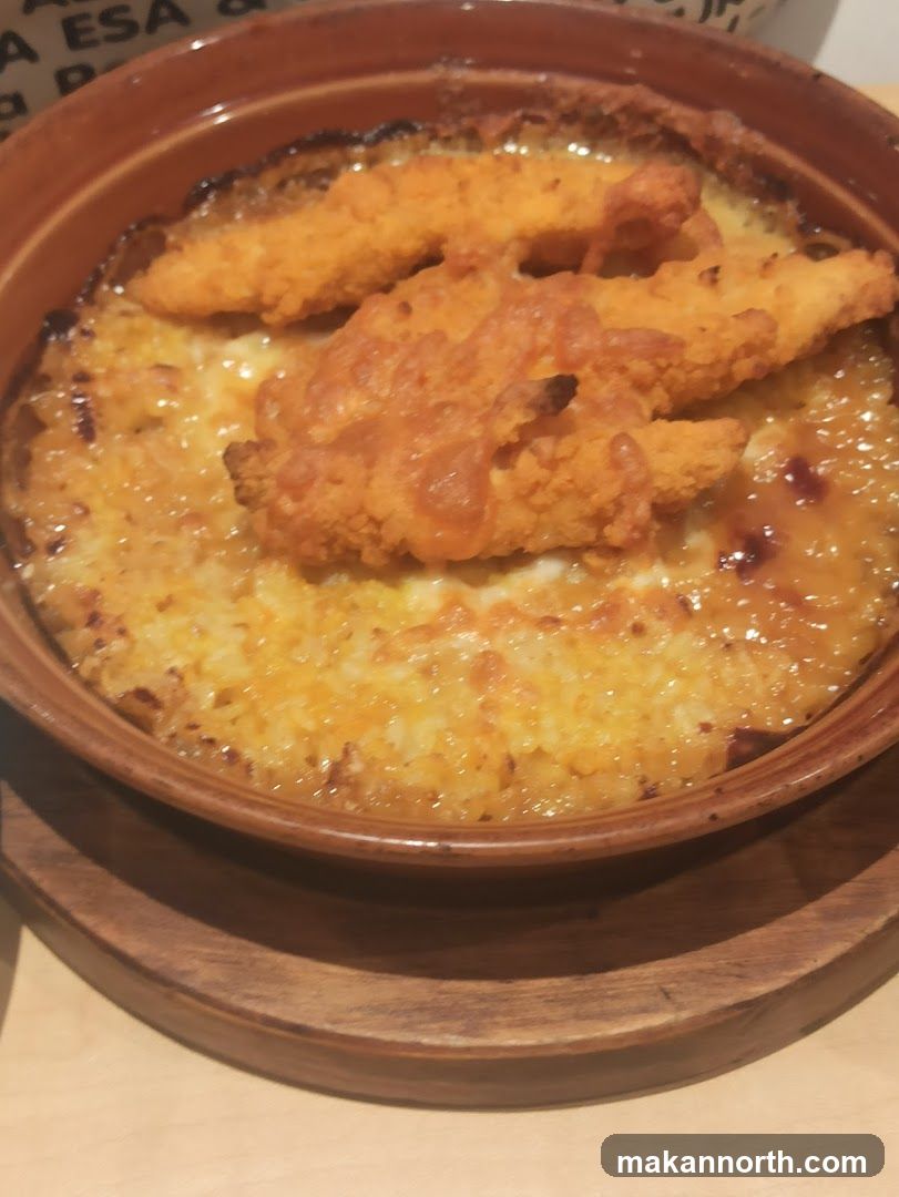 Baked Dish with Chicken Strips