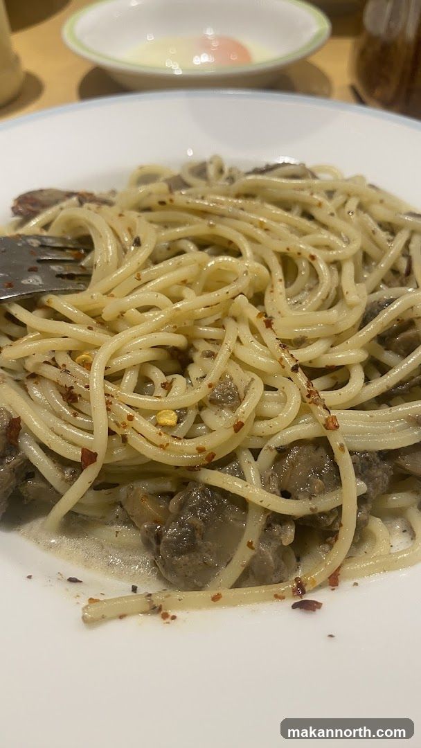 Mushroom Spaghetti
