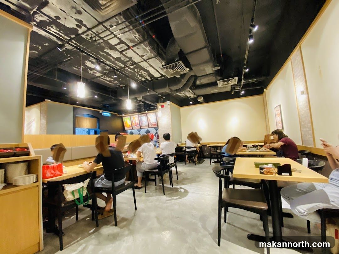 Restaurant Interior with Diners