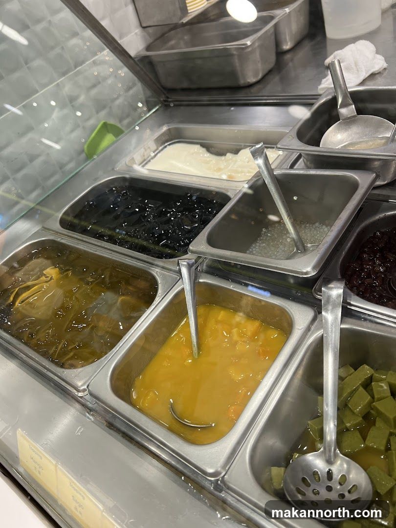 Dessert Toppings Display
