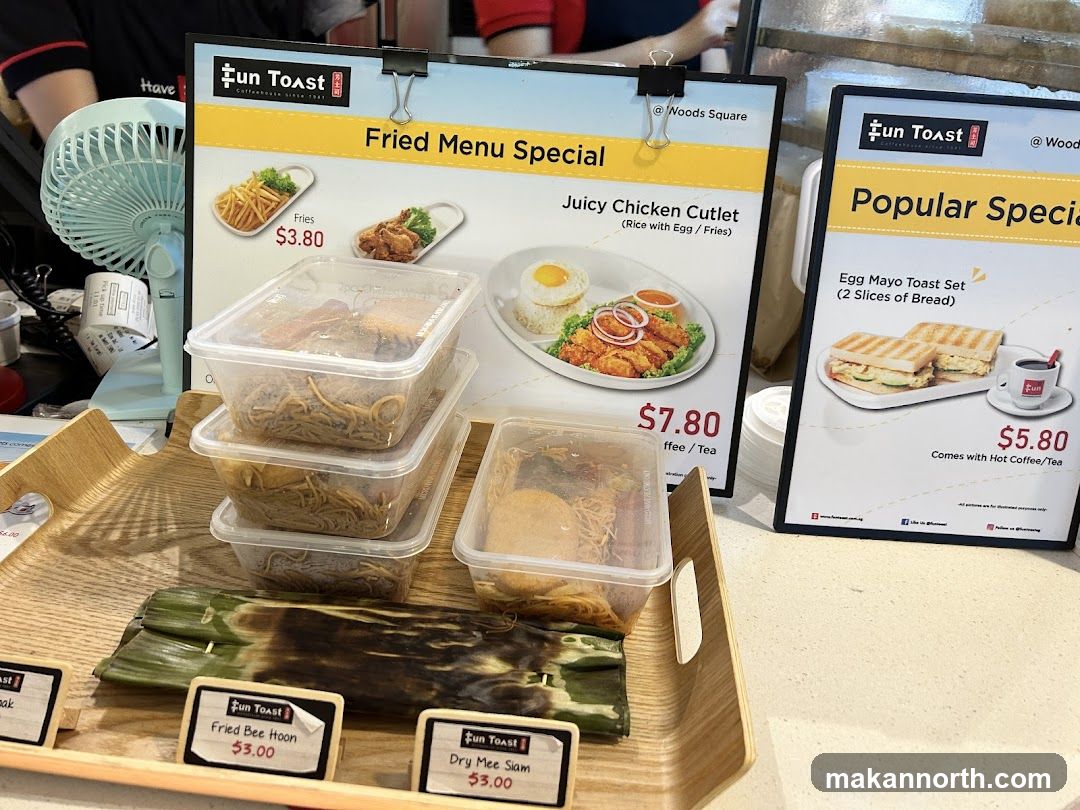 Fun Toast Menu Specials