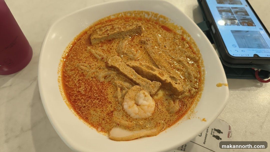 Laksa with Shrimp and Tofu