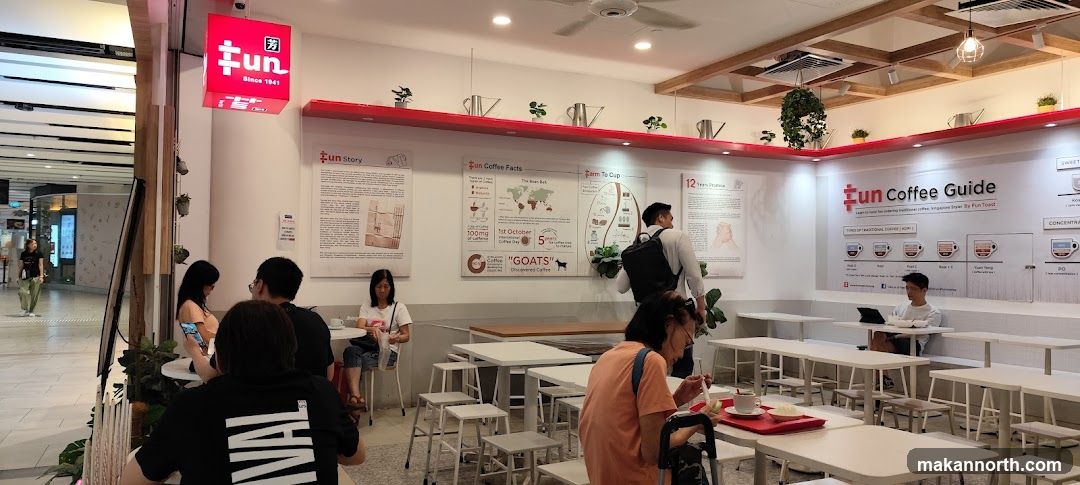 Interior of a coffee shop