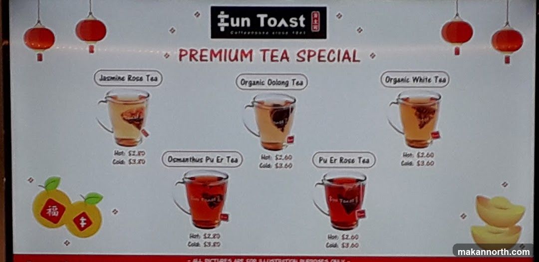 Fun Toast Premium Tea Special