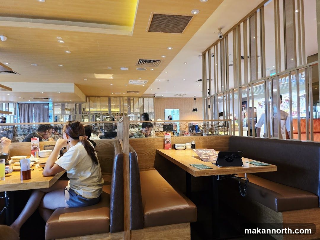 Restaurant Interior with Booth Seating