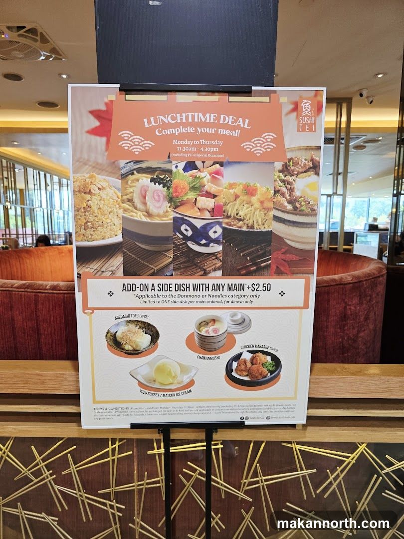 Sushi Tei Lunchtime Deal Poster