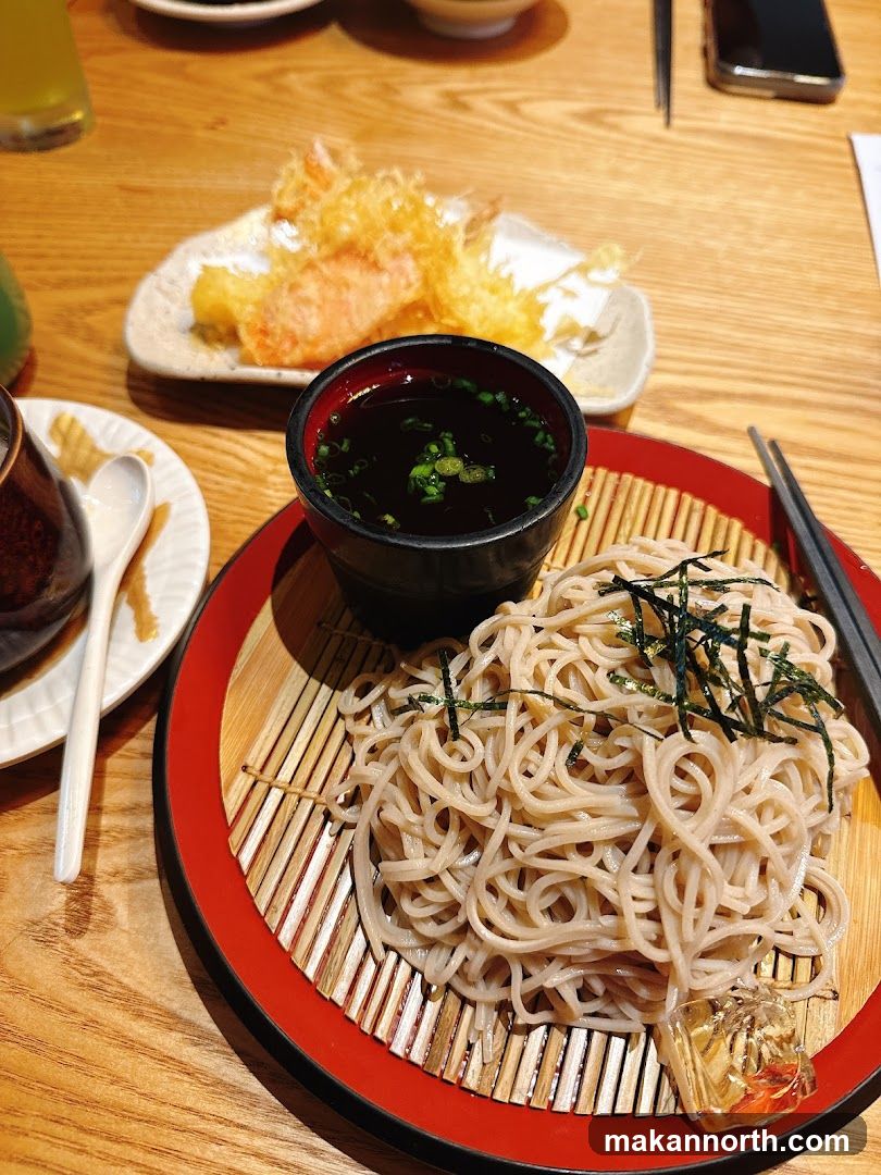 Soba Noodles with Tempura