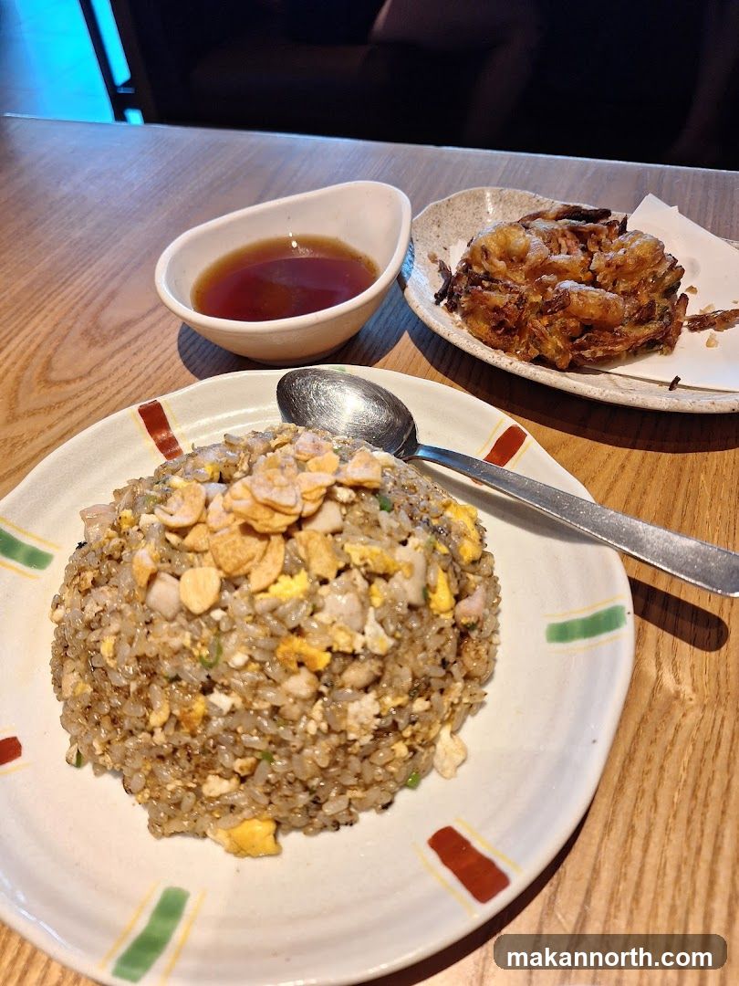 Fried Rice and Tempura
