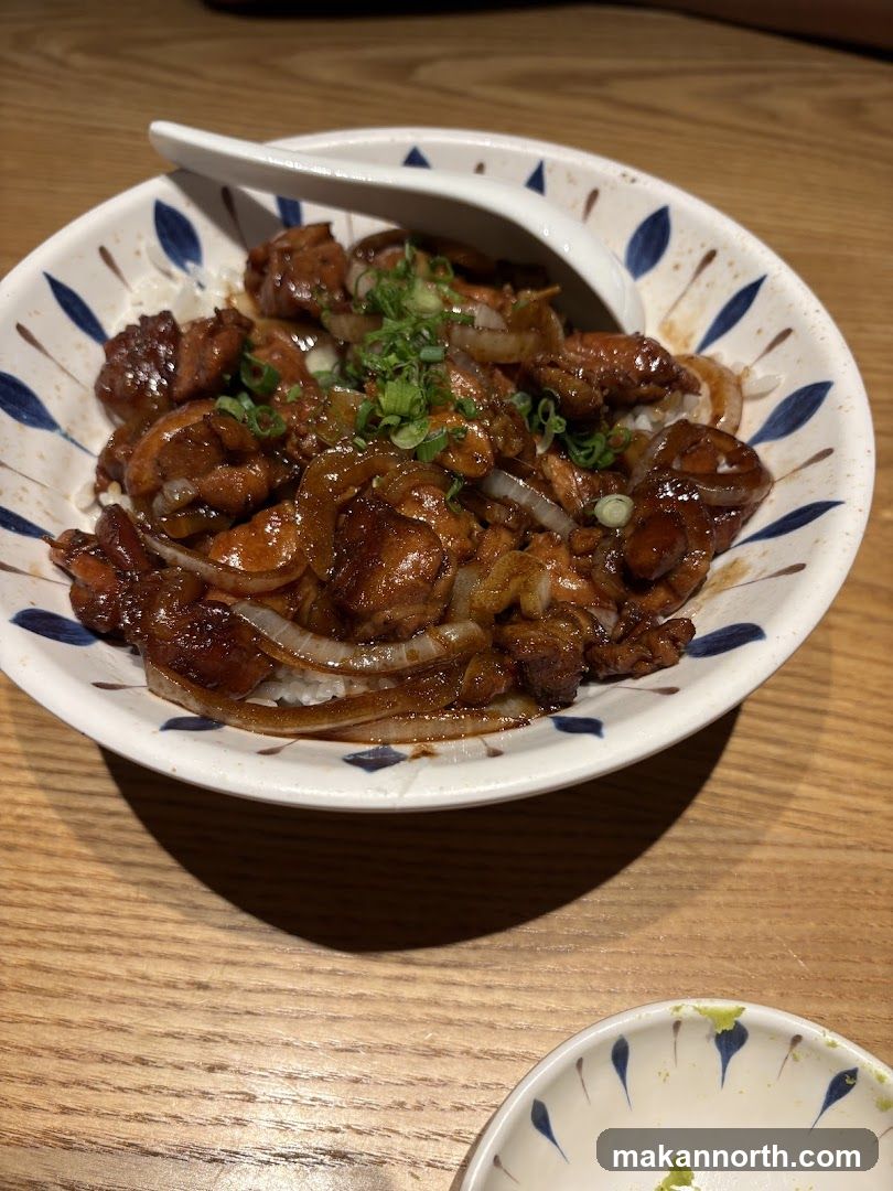 Chicken and Onion Rice Bowl