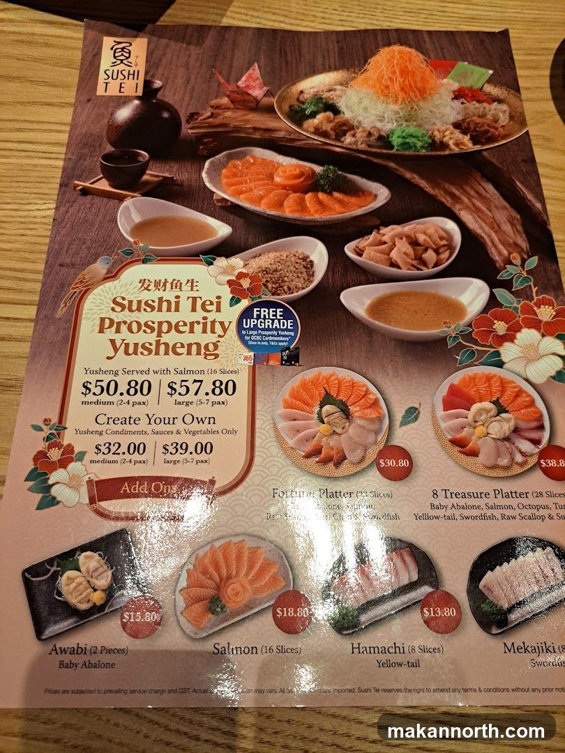 Sushi Tei Prosperity Yusheng