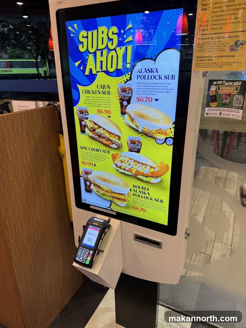 Subs Ahoy! Menu