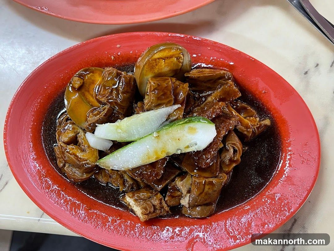 Braised Pork Intestines and Eggs
