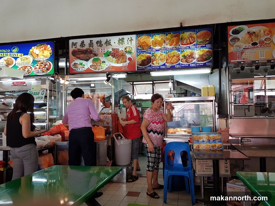 Food Stalls with Menus